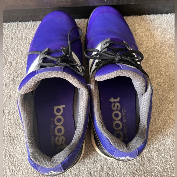 Mens Adipower Boost Waterproof Golf Shoes Size 10 - Picture 5 of 9